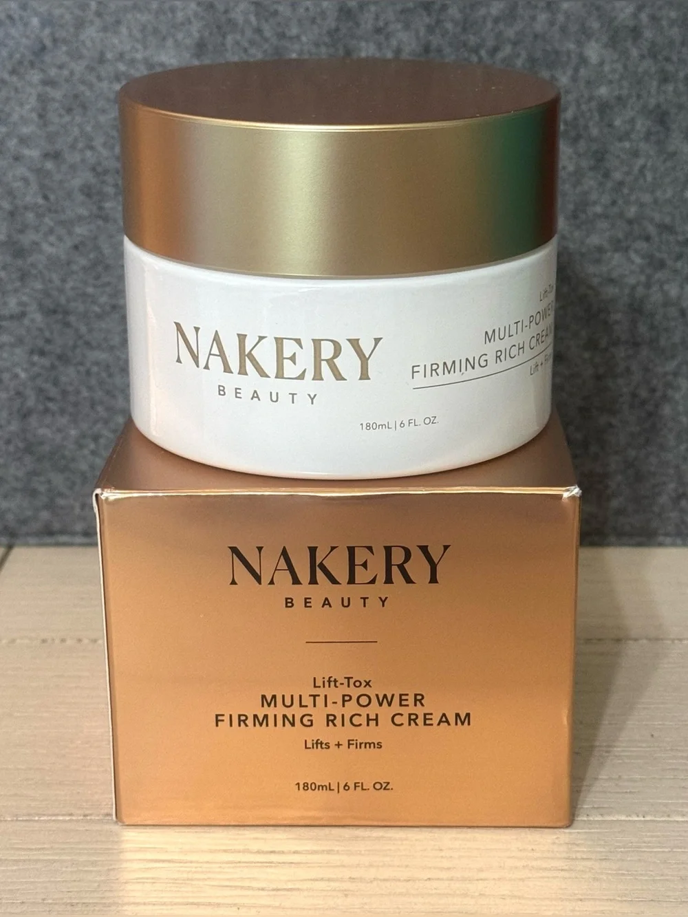 Nakery (JUMBO) Lift-Tox Multi Power Firming Rich Cream Lifts & Firms 180ml/6oz